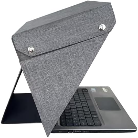 Foldable Laptop Sun Shade & Privacy Shield Hood 14" 15" 16" Working Outside