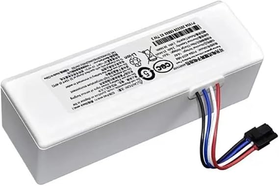 MhaRt P1904-4S1P-MM Battery, Compatible for Xiaomi, Compatible for Mijia 1C STYTJ01ZHM Robot Vacuum Mop Cleaner Accessories Parts (Color : 6500mah, Size : White Black)