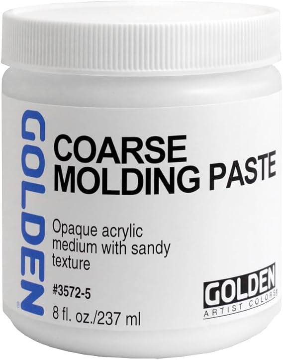 Golden Artist Colors - Coarse Molding Paste - 8 oz Jar