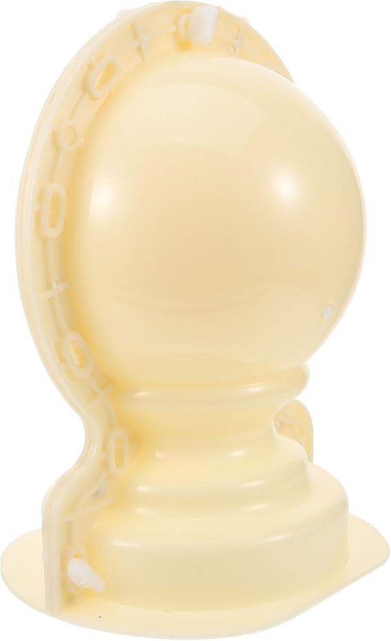Roman Column Mold for Balcony and Garden Decoration, Plastic Ball Shaped Concrete Mold Practicality and Convenient to Carry Features, for Lawns and Outdoor Balustrade Decor