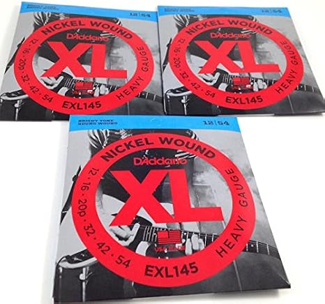 D'Addario D'Addario EXL145 Electric Guitar Strings - 3 Pack