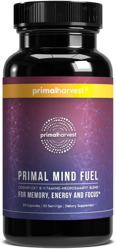 Primal Harvest Mind Fuel - Daily Supplement, Gluten & Dairy Free