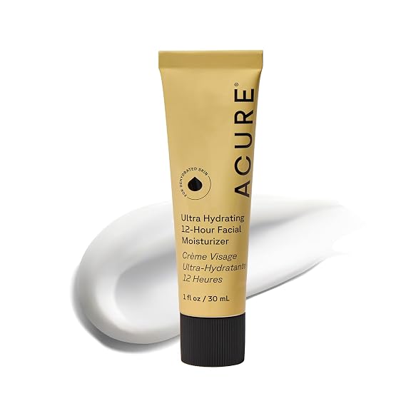 Acure Ultra Hydrating 12 Hour Facial Cream - Vegan - 1.7 fl oz