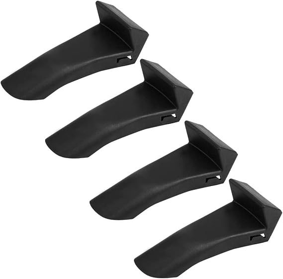 Jadeshay 4Pcs Tire Changer Jaw Protectors Guard Protective Covers for Tire Changer Clamp Cover Jaw Protectors for Tire Changers (Bent Angle)