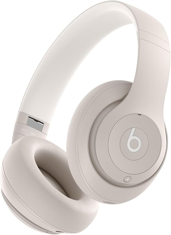 Beats Studio Pro - Wireless Bluetooth Noise Cancelling Headphones - Personalized Space Audio, USB-C Lossless Audio, Compatible with Apple and Android Devices, Up to 40 Hours Playtime - Sandstone