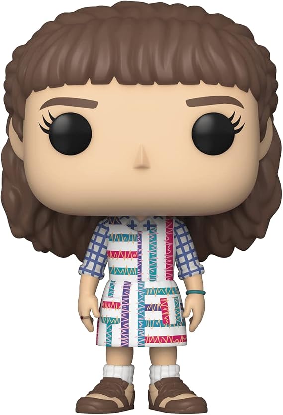 POP [Stranger Things - Eleven [Season 4] Funko Vinyl Figure (Bundled with Compatible Box Protector Case), Multicolor, 3.75 inches