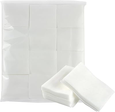1200Pcs Makeup Facial Soft Thin Cotton Pads Soft Cotton Wipes for Applying Lotion Removing Face Makeup Eye Makeup and Nail Polish