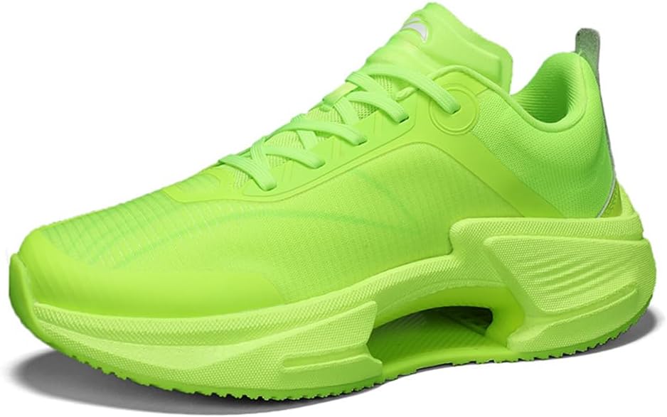 JUCAILAO Men Sneakers Shoes Men Shoes Men Casual Shoes Men's Basketball Shoes Men Running Shoes Work Cross Shoes Walking Shoes (9,Green)
