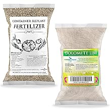 EarthBox Compatible & Container Garden Replanting Kit - Dolomite Lime + Fertilizer