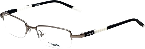 Reebok Designer Eyeglasses R1003 in Satin-Gunmetal 50mm DEMO LENS