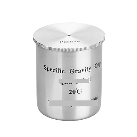 Picnometer Pycnometer Density Specific Gravity Cups 50cc/ml 100cc/ml Stainless Steel(50ml)