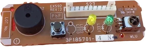 Compatible for Daikin, Air Conditioning Indoor Unit Signal Receiving Control Board 3P185701-4P Display Board 3P185701-1, Air Conditioning Inverter Board
