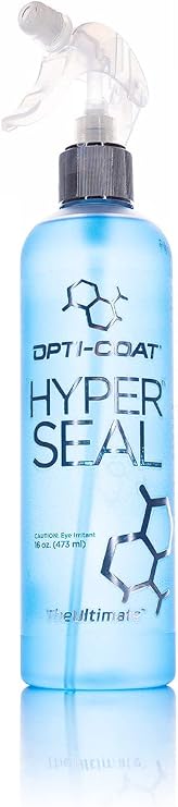 OPTI-COAT Hyper Seal Creates a Super Slick Surface for Easy Cleaning in High Pollution Environments; Use on Paint, Plastic Moldings, Rubber Seals, and Glass; Excellent Drying Aid (16 Fl. Oz.)
