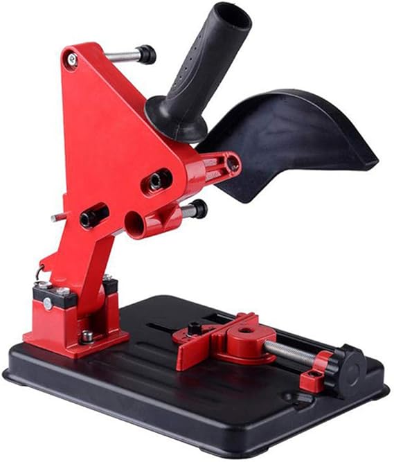 Angle Grinder Stand Grinder Holder Cutter Support Aluminum bracket iron base100-115-125 angle grinder cutting (4in-4.5in-5in)