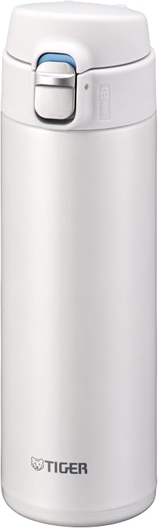 Tiger Thermos MMJ-S048WJ Water Bottle, 16.2 fl oz 480 ml, One-push