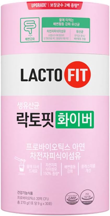 Chonggundan Lacto Fit Fiber Fiber 9.5 oz 270 g 9 g x 30 Packs x 1, Popular in Korea, Lactic Acid Bacteria, Family Health