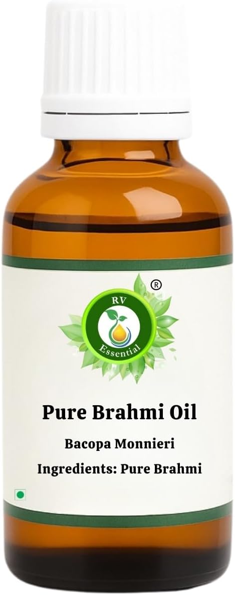 Brahmi Oil | Bacopa Monnieri | for Skin | Hair | Nails | Body | Face