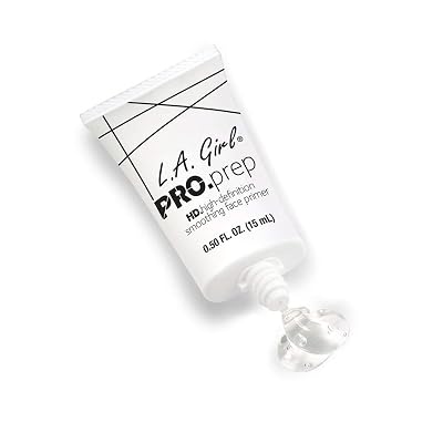 L.A. Girl PRO Prep HD High Definition Smoothing Face Primer, Assortment, 0.5 Fl Oz