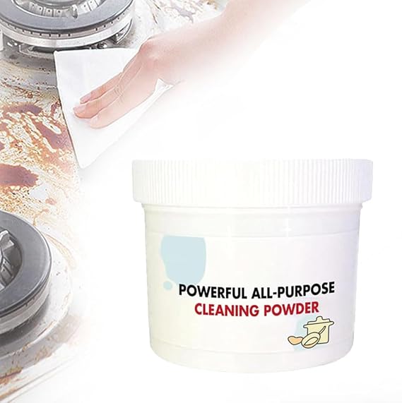Powerful Kitchen All-Purpose Cleaning Powder, 250g Foam Rust Remover Cleaning Powder, All-Purpose Kitchen Pots And Pan Cleaner (1)