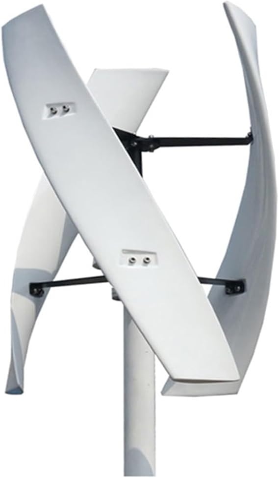 Wind Turbine Generator,Wind Power Generator, 10KW Home Low Noise Wind Turbine Vertical Windmill Electric Generator 10000W 12V 24V 48V Low Wind Speed Starting Wind Turbines for Terrace, Marine, Motor H