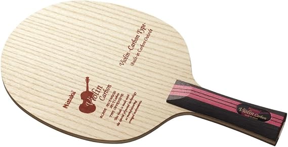 Nittaku Table Tennis Racket Violin Carbon Shake Hand For Attack Contains special materials