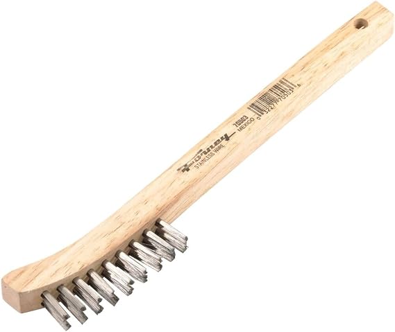 Forney 70503 Wire Scratch Brush, Stainless Steel
