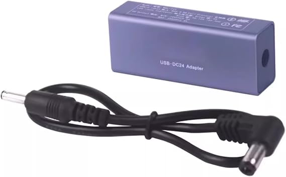 MUL-24V USB-C to DC, USB-DC24 Adapter, QC 4.0 PD Full Protocol, 5v 9V 12V 15V 20V 24V, USB-C Boost 24V (MUL-24V)