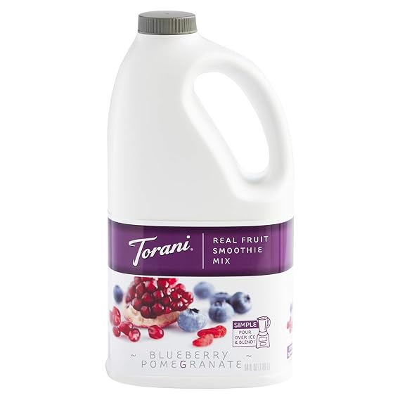 Torani Real Fruit Blueberry Pomegranate Smoothie Mix, 64 fl oz