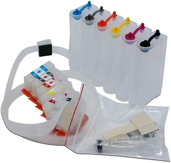 Empty Ciss Ink Supply System No Chip for Epxression Photo XP-15000 XP-15080 XP-15010 Printer