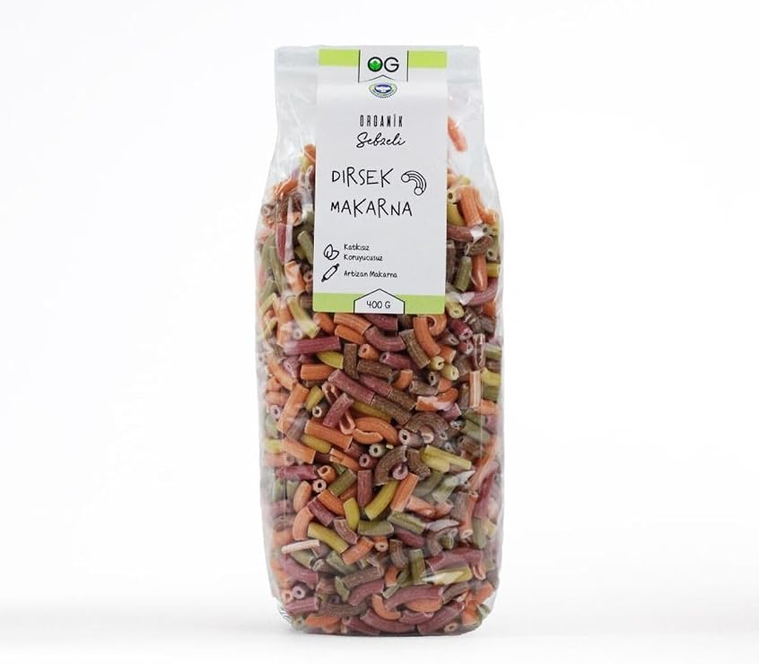 OG Organik Sebzeli Artizan Dirsek Makarna 400 gr