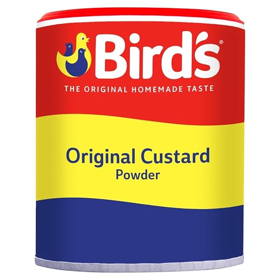 Bird's Traditional Custard Powder Dessert Mix, 250 g Tub (Pack of 1)