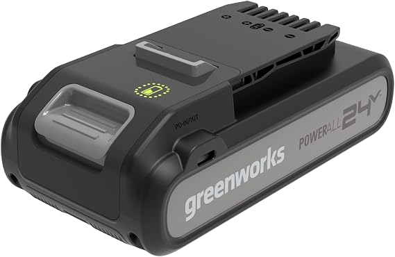 Greenworks 24V 4.0Ah (High Capacity) Lithium-Ion Battery / 125+ Compatible Tools