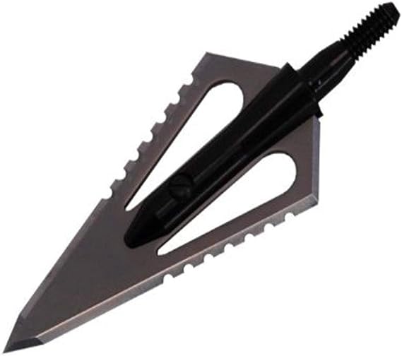 Stinger Buzzcut 2 Blade Arrow Broadhead (Pack of 3), 85-Grain