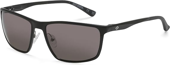 Harley-Davidson Sunglasses HD 1015 X 02D Matte Black/Smoke Polarized