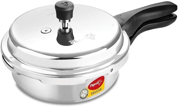 Pigeon Deluxe Aluminium Pressure Cooker, 2 Litres