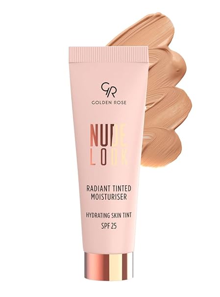 Golden Rose Nude Look Radiant Tinted Colour Moisturizer SPF 25 (02 Medium Tint)