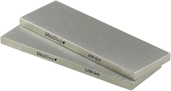 Ultra Sharp II Diamond Sharpening Stone Kit - Fine and Extra Fine Grits