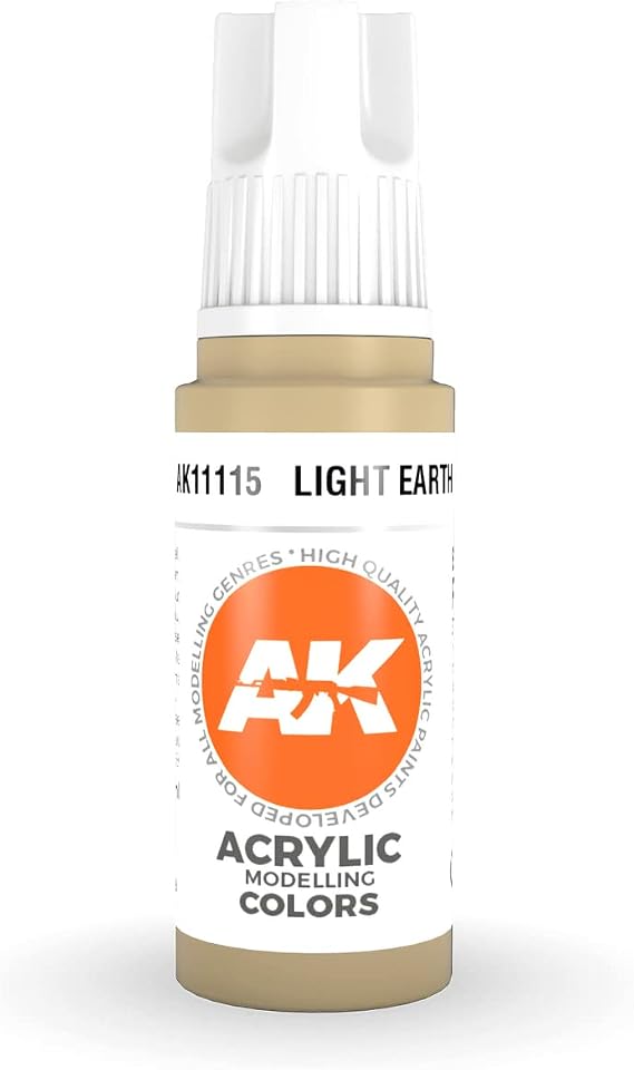 AK Interactive 3rd Gen Acrylic Light Earth 17ml