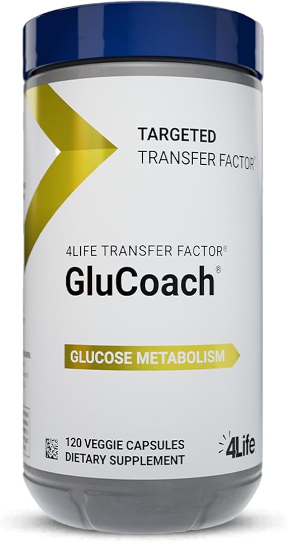 4Life Transfer Factor GluCoach Endocrine Gut Support, 120 Veggie Capsules | Fenugreek, Korean ginseng, Chromium, Gymnema, Alpha lipoic acid, Hormone balance, Endocrine health, Gut wellness