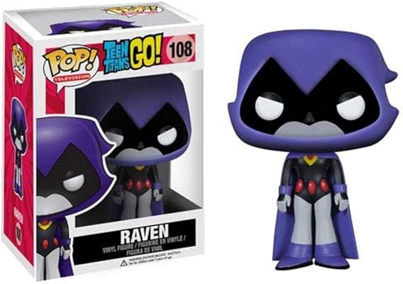 Funko POP TV: Teen Titans Go! - Raven Action Figure