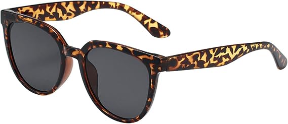 Polarized Sunglasses, Trendy Classic Retro Sunglasses for Women,Round UV400 Protection Mens Sun Glasses for Men