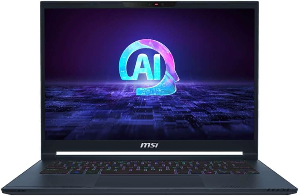 HIDevolution [2024] MSI Stealth 14 AI Studio A1VEG 14 FHD 165Hz, 1.4 GHz Ultra 7-155H, RTX 4050, 96 GB DDR5 RAM, 4 TB PCIe SSD, Windows 11 Pro
