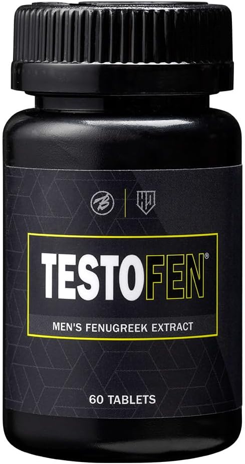 Bulk Sports Testfen Supplement TESTOFEN 27,000mg Fenugreek Power Booster 60 Tablets 60 Servings