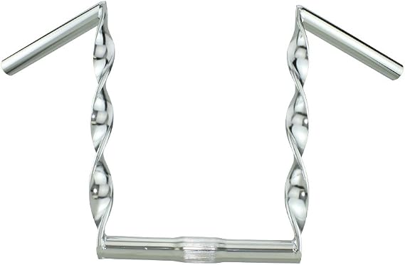 Fenix Lowrider Flat Twisted Bike Handle Bars,25.4mm, Various Sizes and Colros