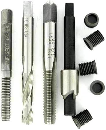 Time-Sert 1/4-28 Inch Insert Kit with (5) .380" Length Inserts