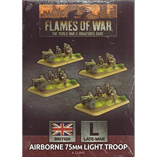 Flames of War Airborne 75mm Light Troop