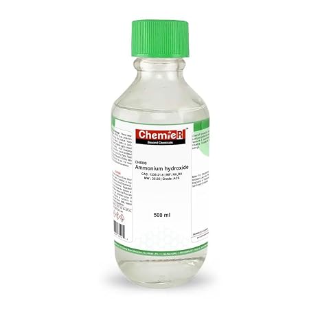 Ammonium Hydroxide 28-30% Solution, 500mL - ACS Grade