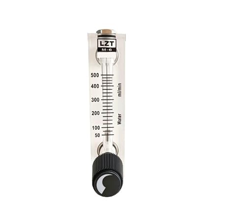 50-500ml/min Panel type rotor flowmeter, Liquid flow meter LZT-6T