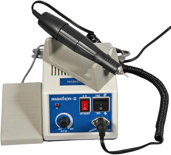 2025 Verson Lab Marathon Micromotor N3 35K RPM Micromotor Micro Motor Machine for Lab,Jewelry,Ceramics,Silicone,Glasswork,Woodcarving, Artware