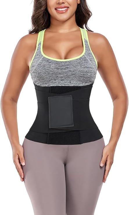 Waist Cincher Waist Trainer for Women Trimmer Ab Belt Tummy Control Body Shaper